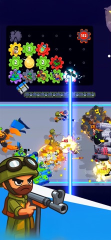 Gears Of Warriors: Bag Attack iPhone screenshot