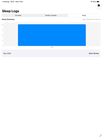Sleep-Logs ipad screenshot 4
