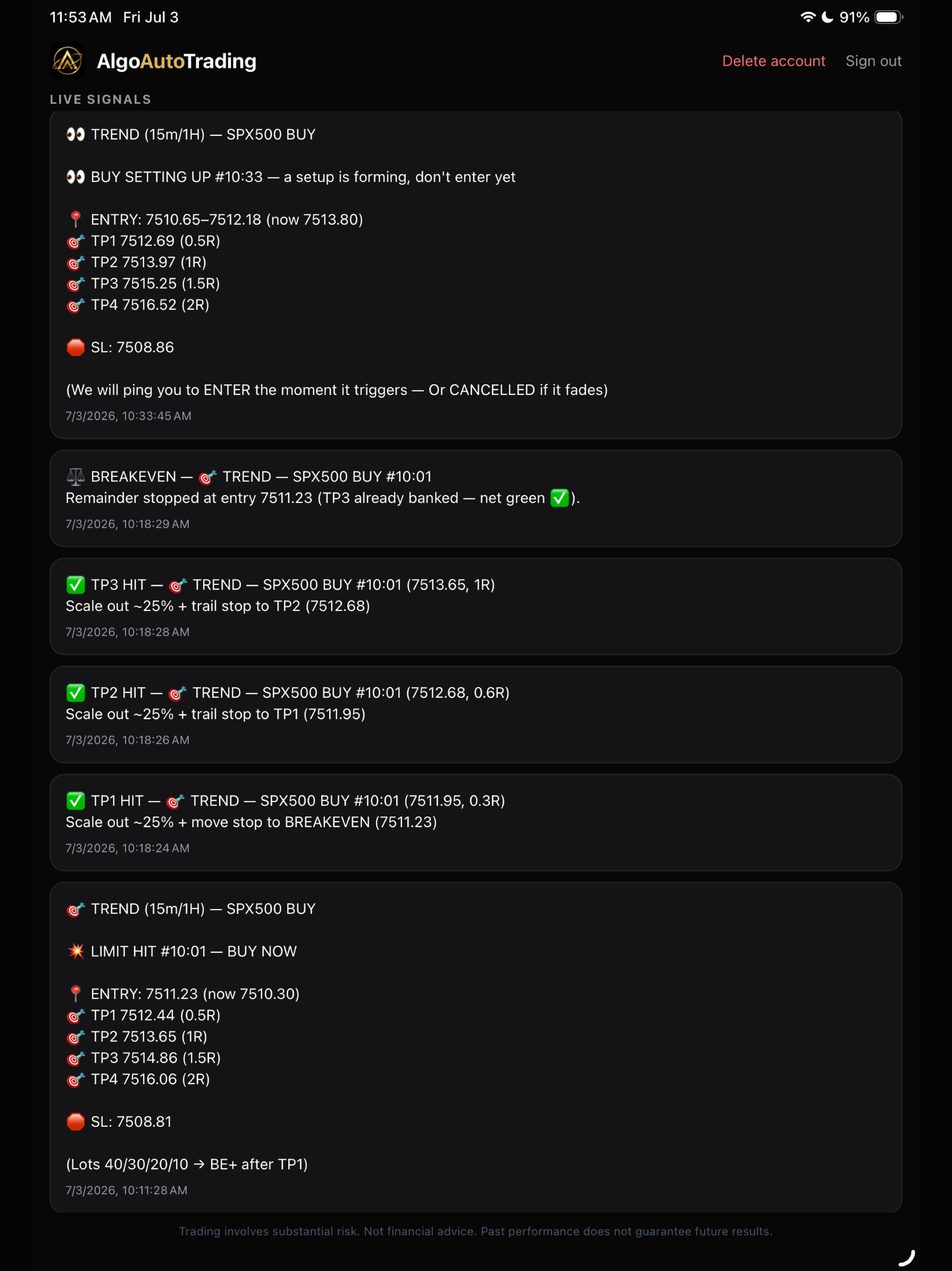 AlgoAutoTrading screenshot 6