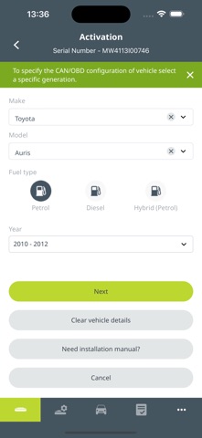 Webfleet Installer App Screenshot 4 of 6