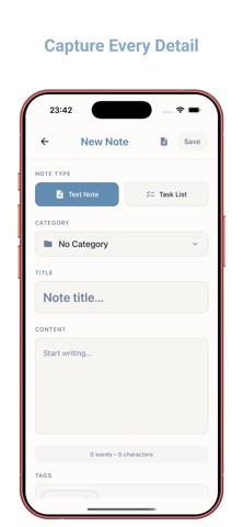 Notes - Notepad, Notebook screenshot
