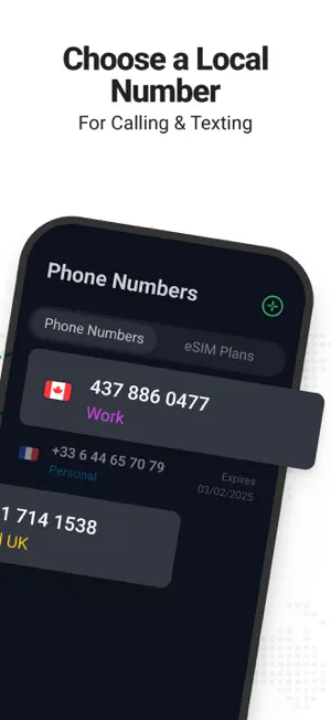 Call.com: 2nd Phone Number screenshot 2