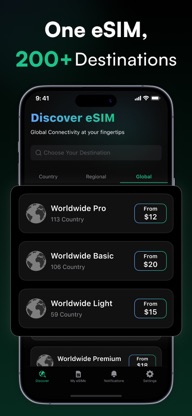 eSIM for Travel: ViaSIM Data screenshot 3