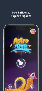 AstroPop - Bubble Shooter screenshot #4 for iPhone