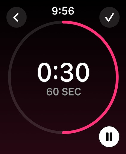 Apple Watch screenshot