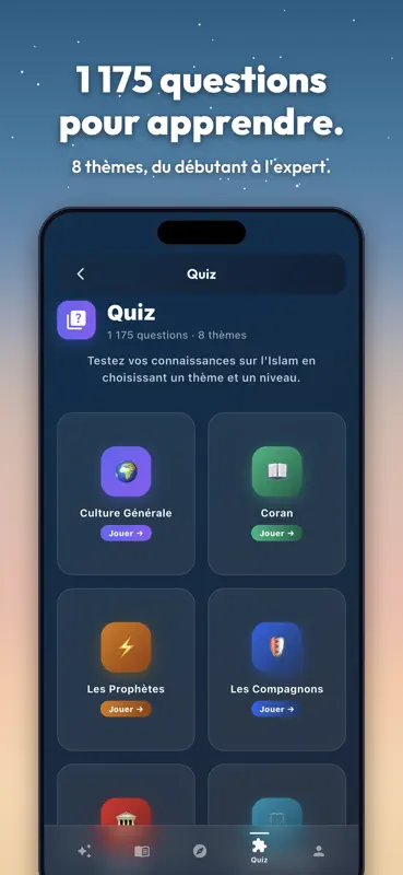 Nudjum: Coran Français Tajwid screenshot 8 of 9