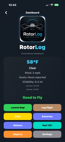 RotorLog screenshot