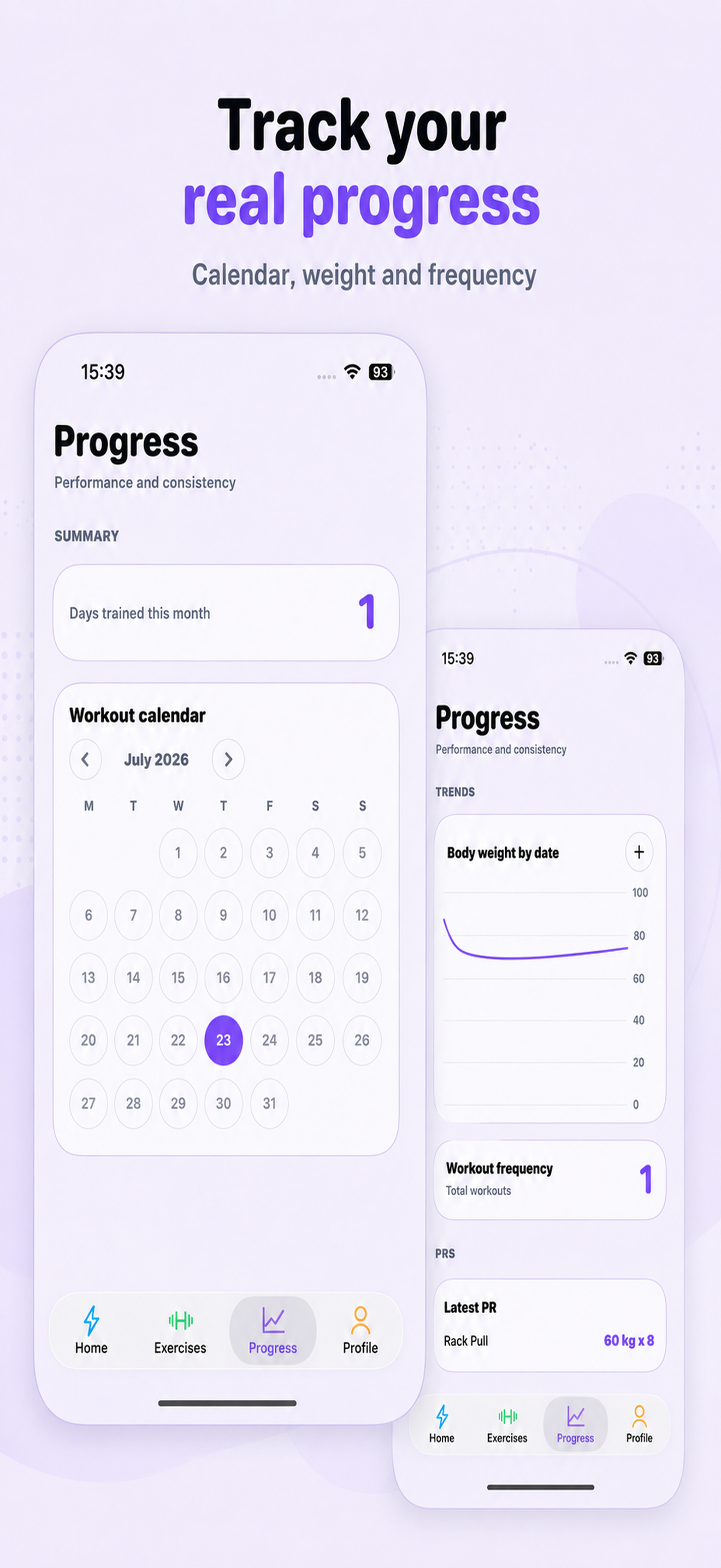 GymCard: Gym Workout Log screenshot 5