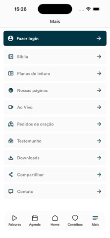 IBE Esperança iPhone screenshot
