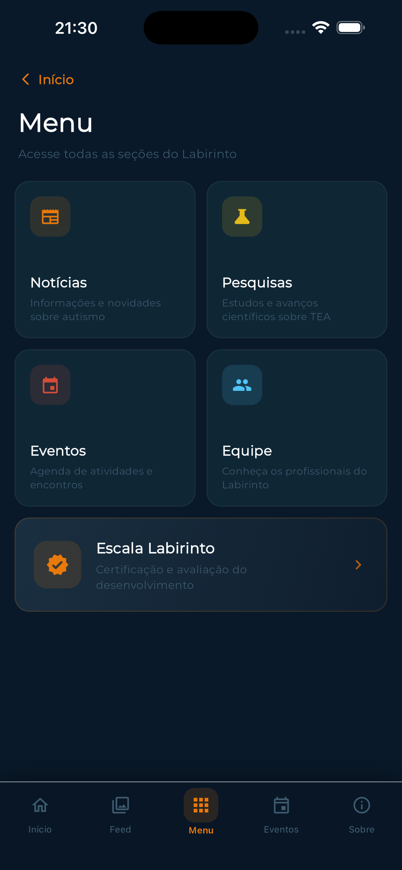 Labirinto Autismo screenshot 4