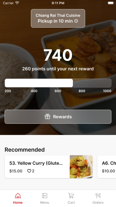 Chiang Rai Thai Cuisine Screenshot
