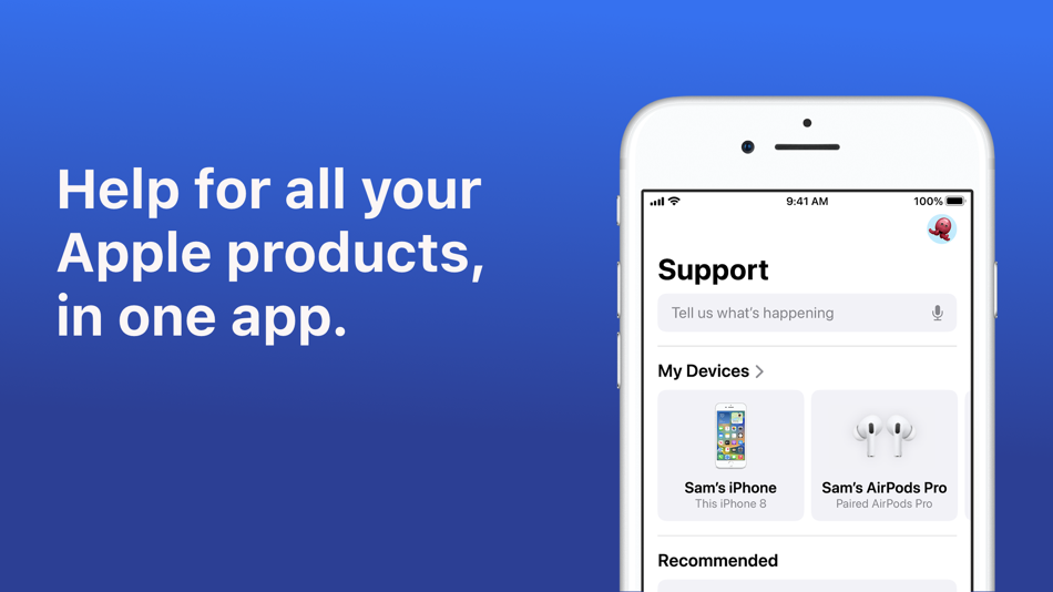 #1. Apple Support (iOS) By: Apple