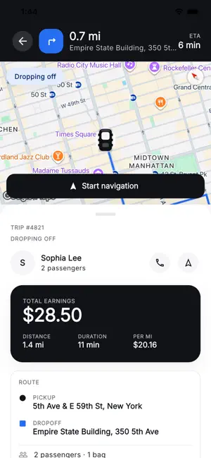 LimoAllOver Driver App screenshot 3