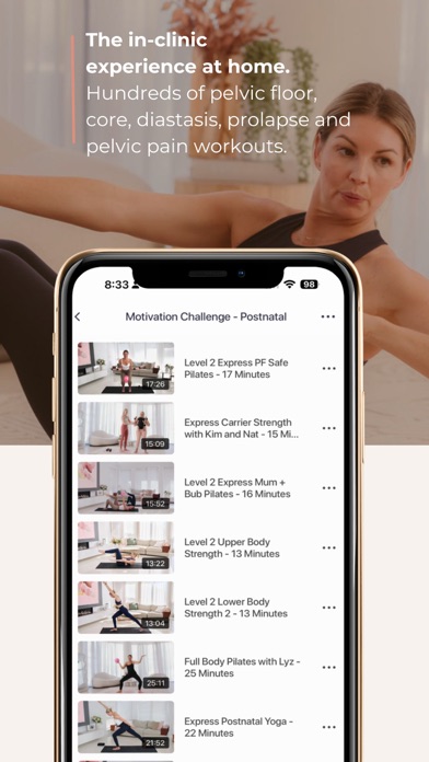 Empowered Motherhood Program iPhone screenshot 8 - Health & Fitness app