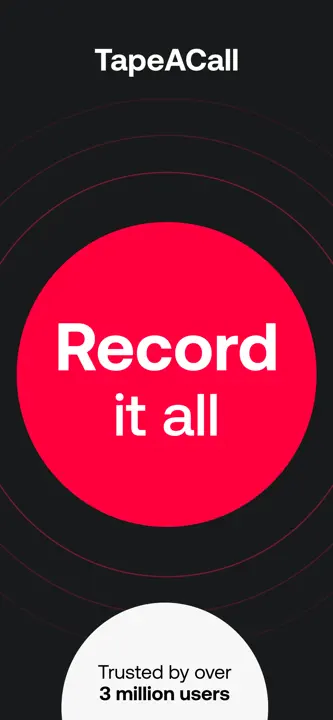TapeACall : capture d’écran 1 sur 6