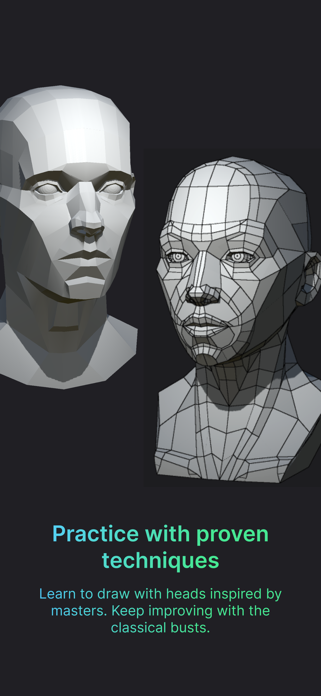 Head Model Studio - Art Study Screenshot 4 of 10