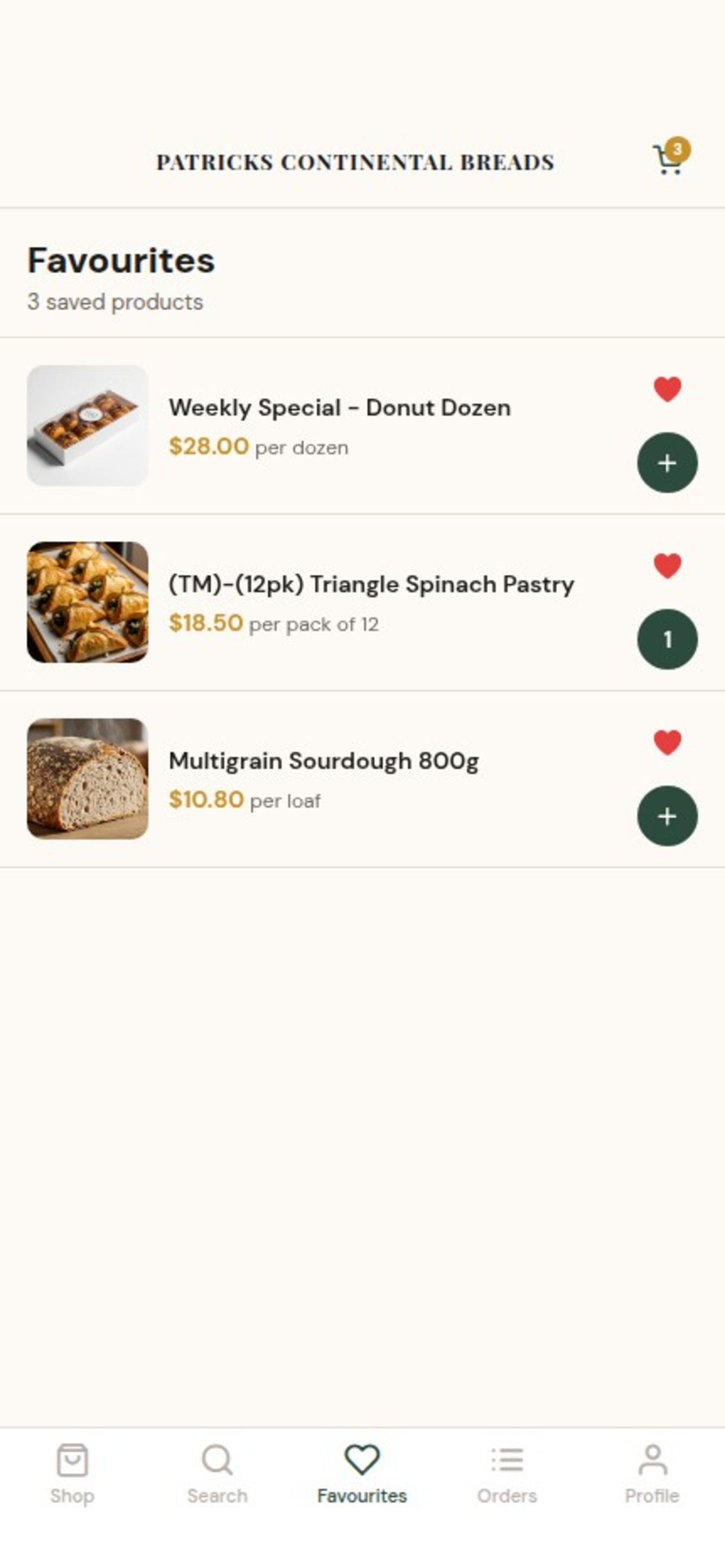 Patricks Breads