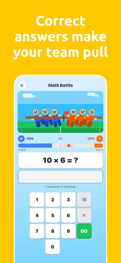 Tug of War: Mathematics - Games App | MWM