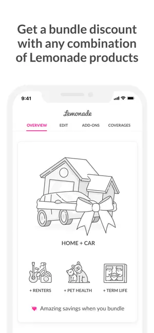 Lemonade Insurance screenshot 2