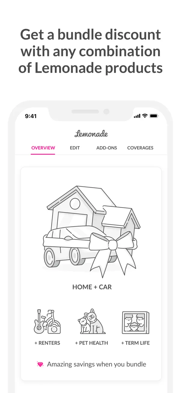 #2. Lemonade Insurance (iOS) 由: Lemonade Inc.