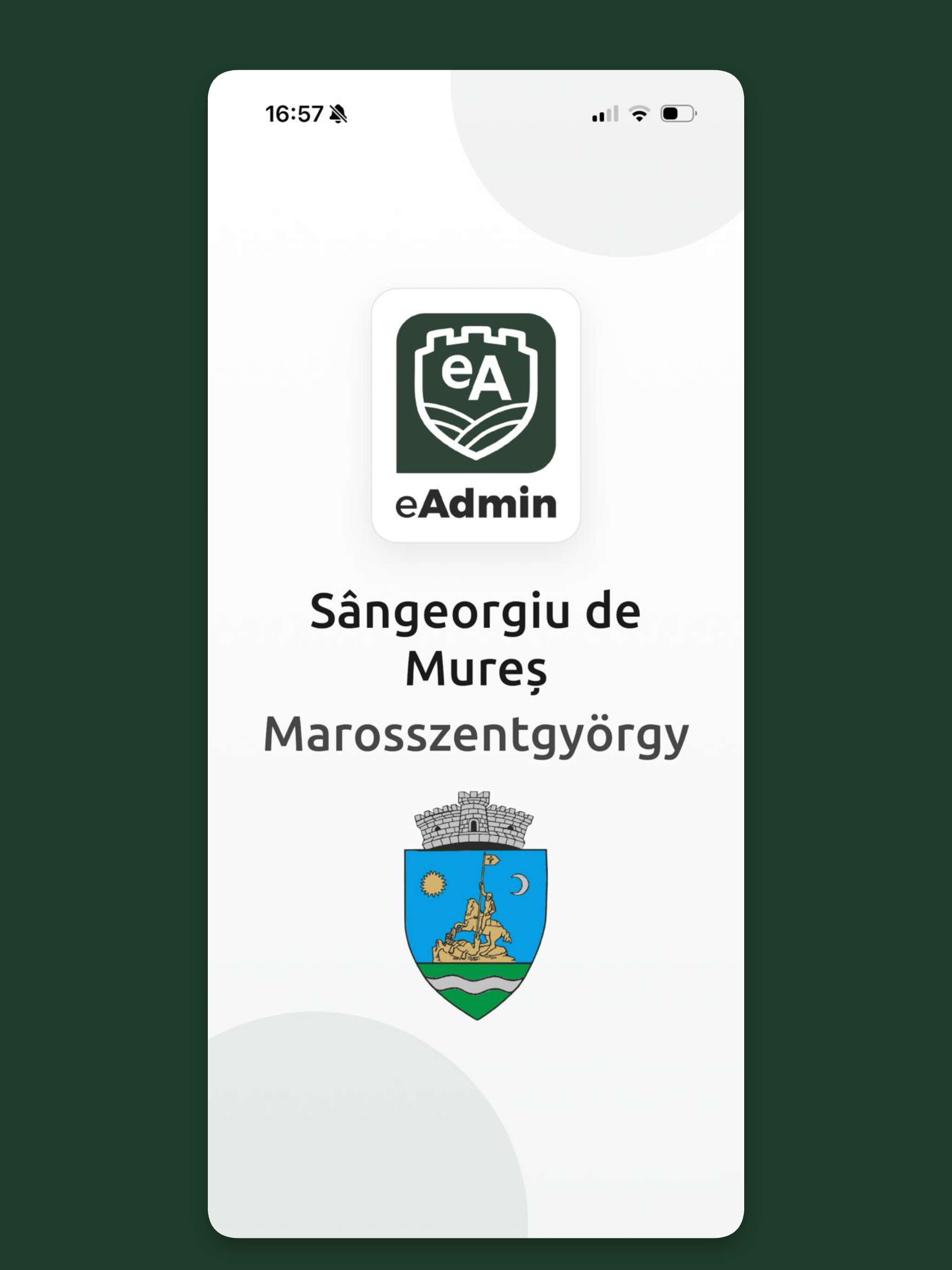 eAdmin Sângeorgiu de Mureș