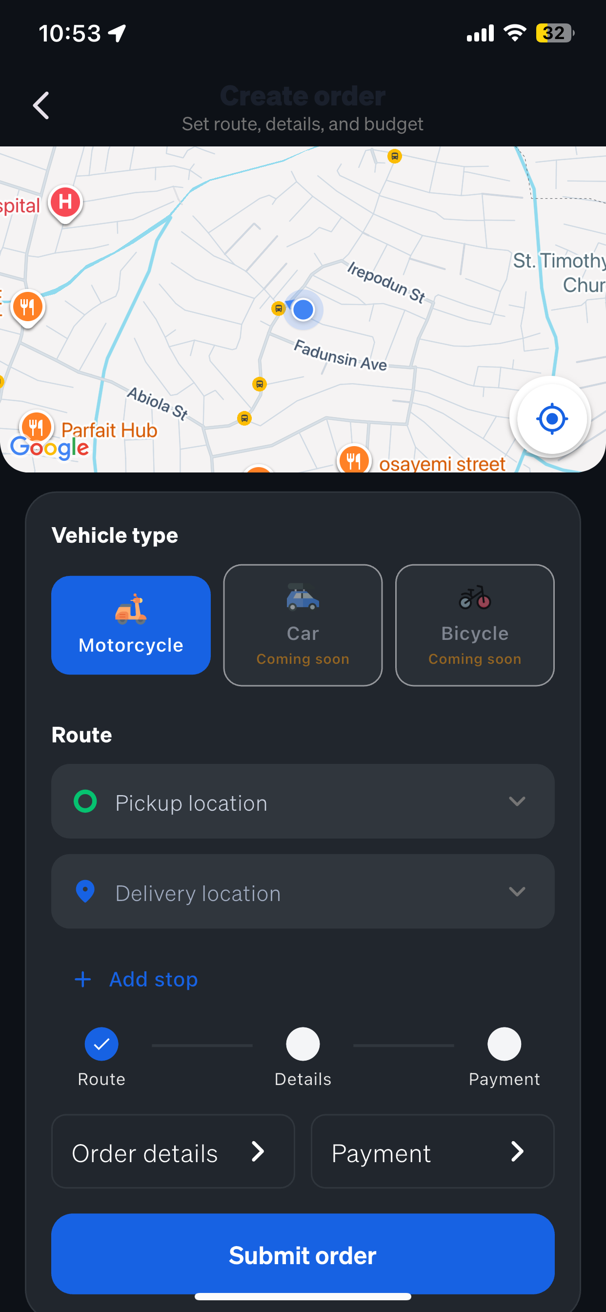 Gofernets - Pickup & Delivery