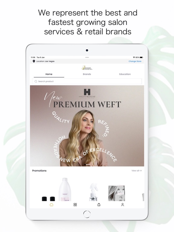 Beauty Solutions, LLC iPad screenshot 2 - Shopping app