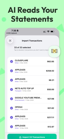 TrackDue - Budget & Bills iPhone screenshot