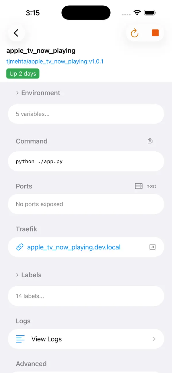 #2. Dockerman: Docker Client (iOS) Oleh: Tejesh Mehta