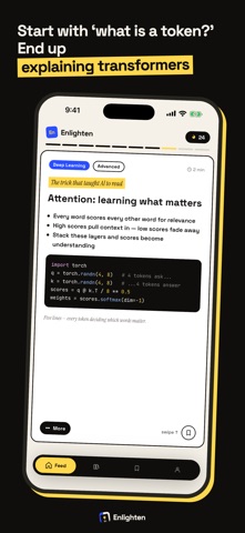 Enlighten - Swipe and Learn! Screenshot 9 of 10