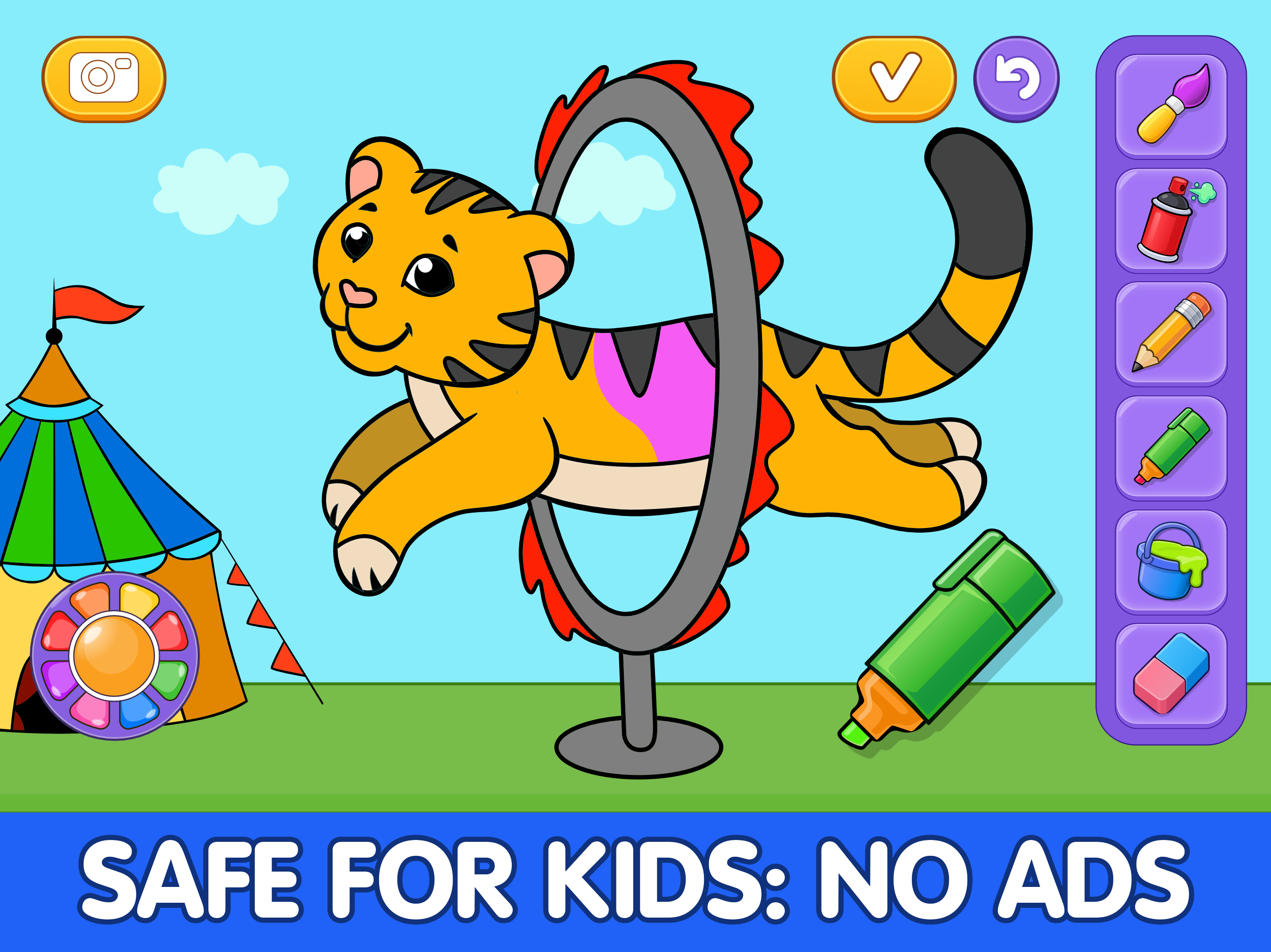 Toddler Coloring Book for 2+ screenshot 8