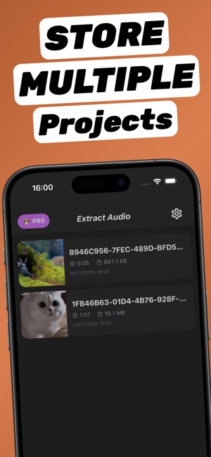 Extract Audio from Video⁺ Image