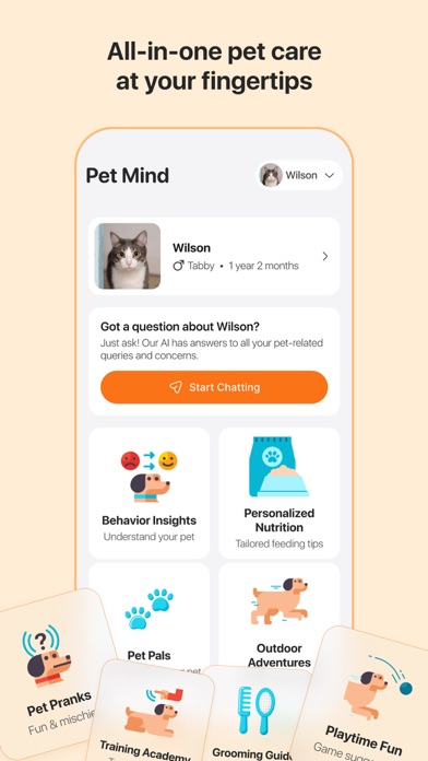 Pet Mind: AI Cat & Dog Care Screenshot