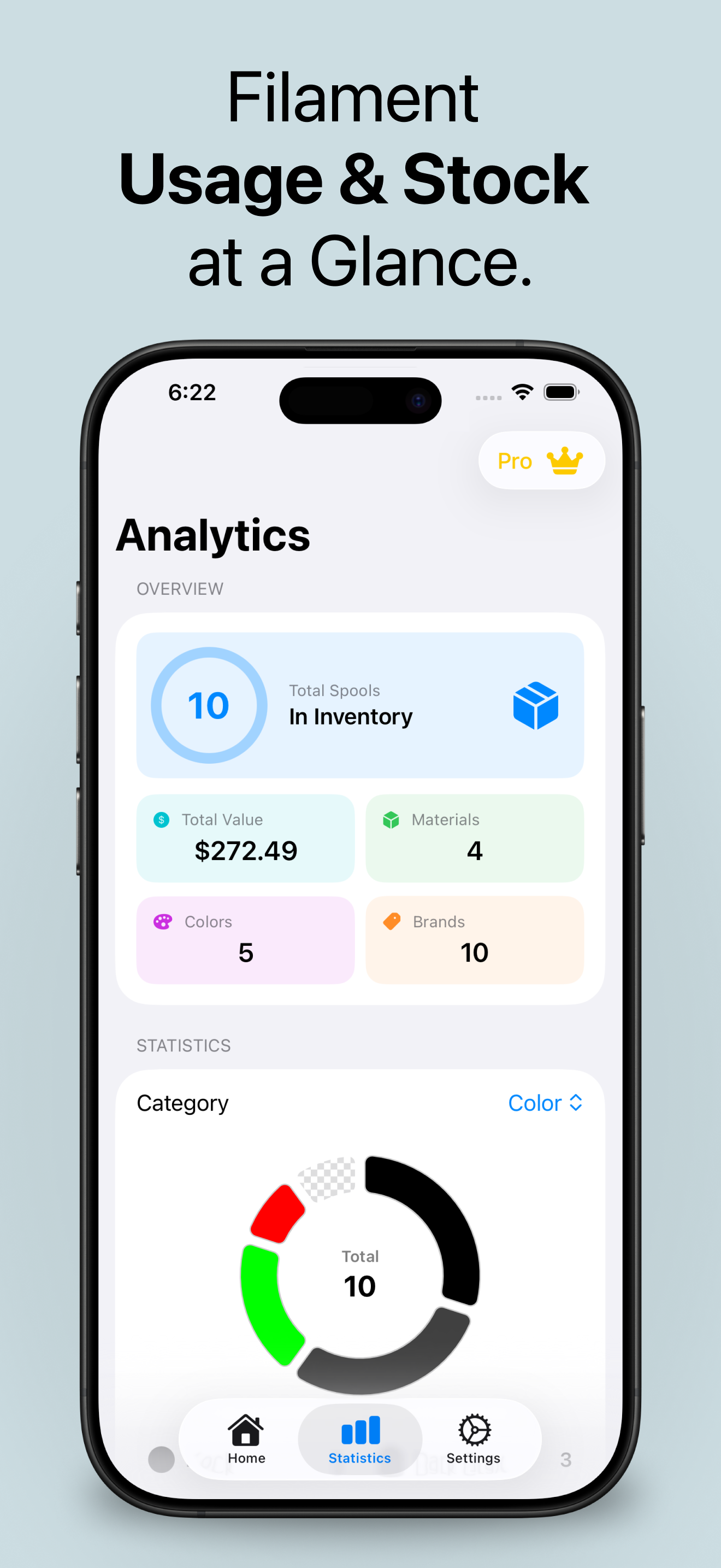 Spoolary: Filament Tracker screenshot 2