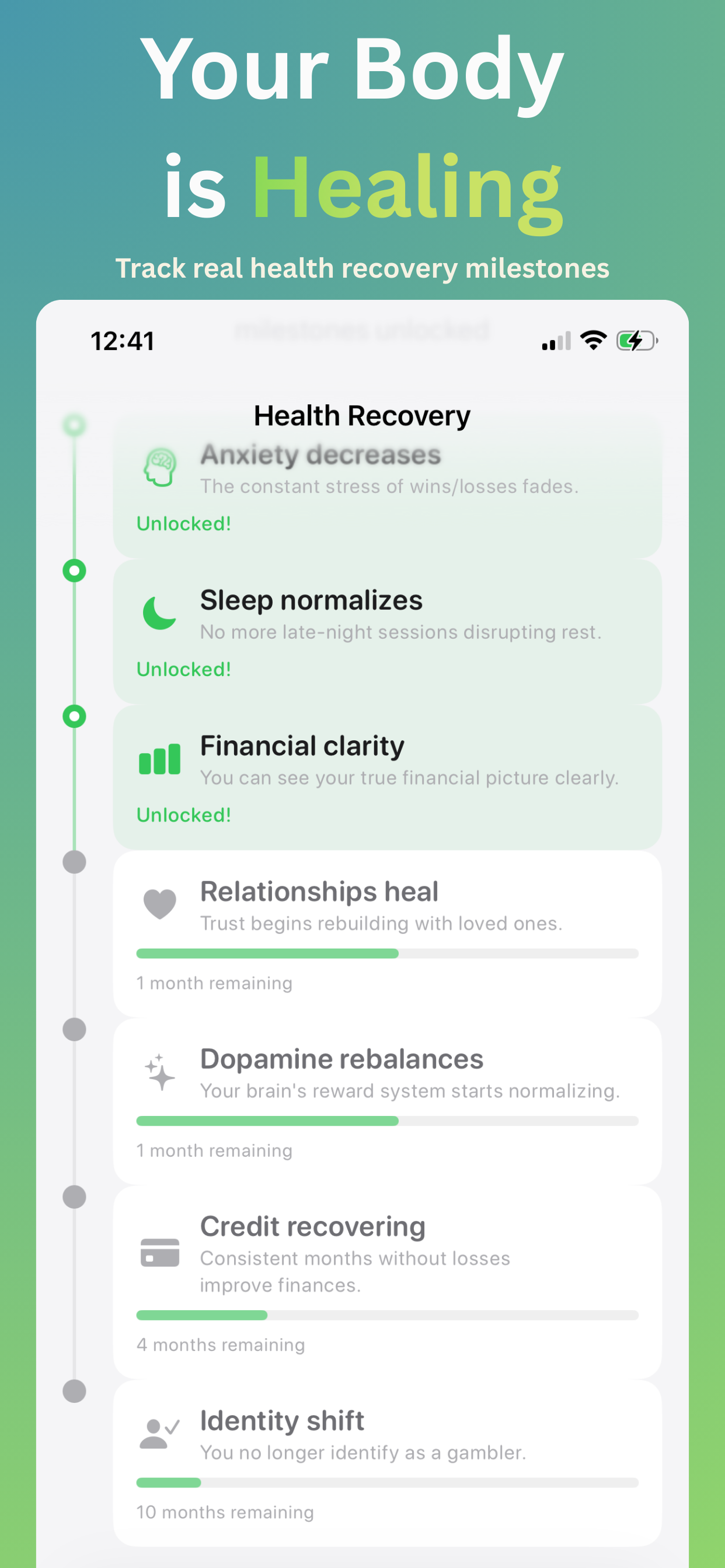Sober Streak: Quit Addiction screenshot 3