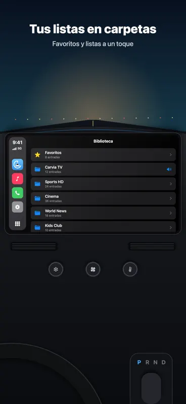 Carvia - Car M3U IPTV Player screenshot 5 of 6
