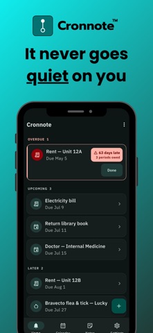 Cronnote: Chain Reminders screenshot