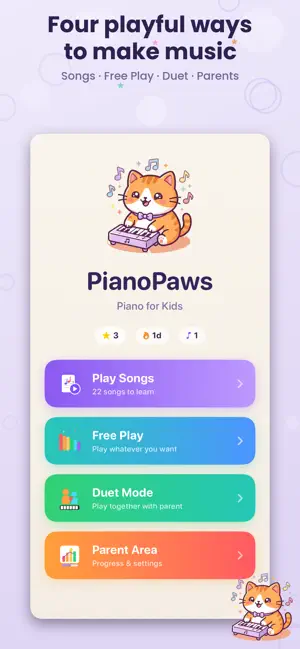 PianoPaws - Piano for Kids screenshot 4