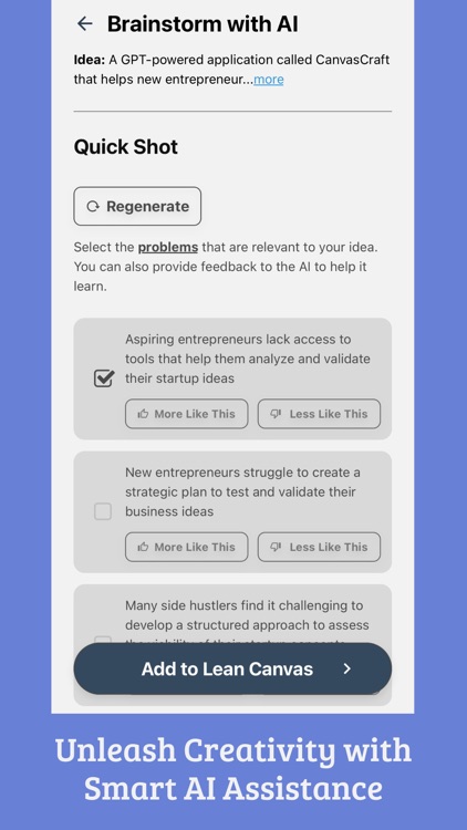 CanvasCraft - Startup Builder