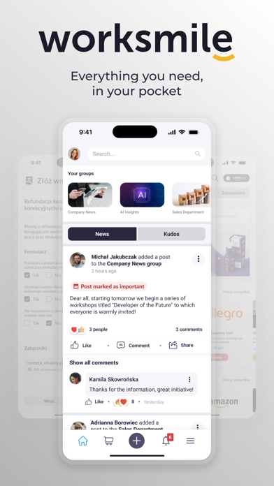 Screenshot #1 pour Worksmile