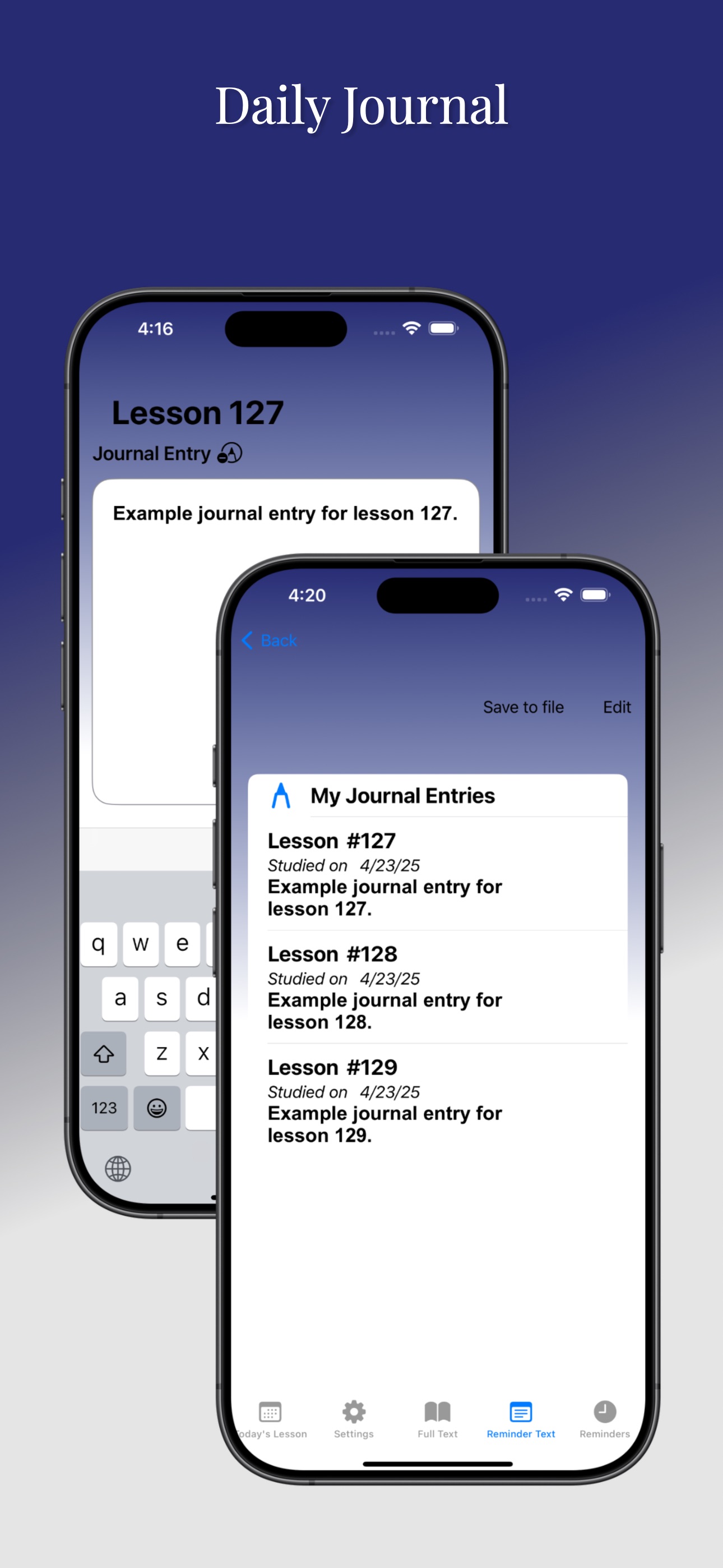 ACIM Remind screenshot 4