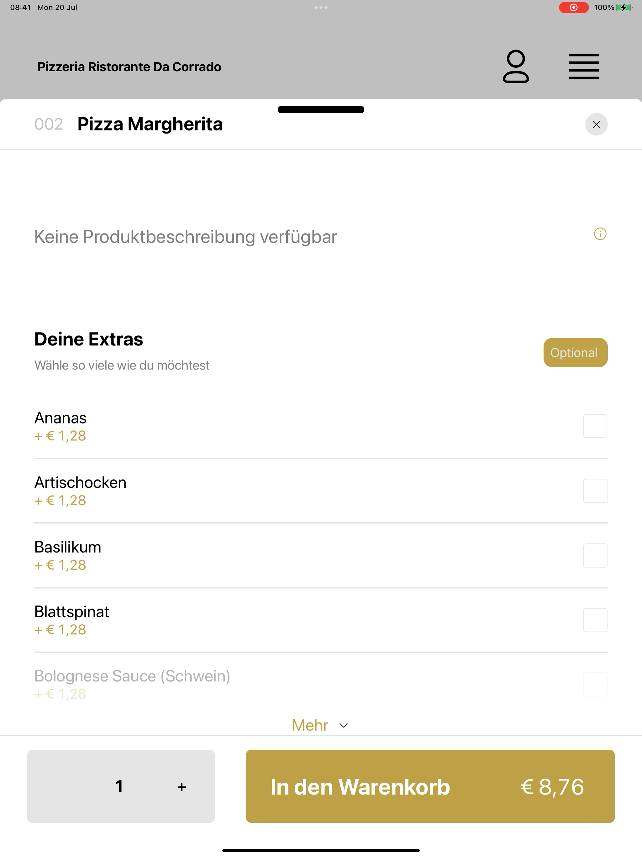 Pizzeria Ristorante Da Corrado screenshot 15