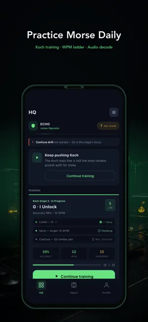 Morse Code - Morse Master screenshot 1