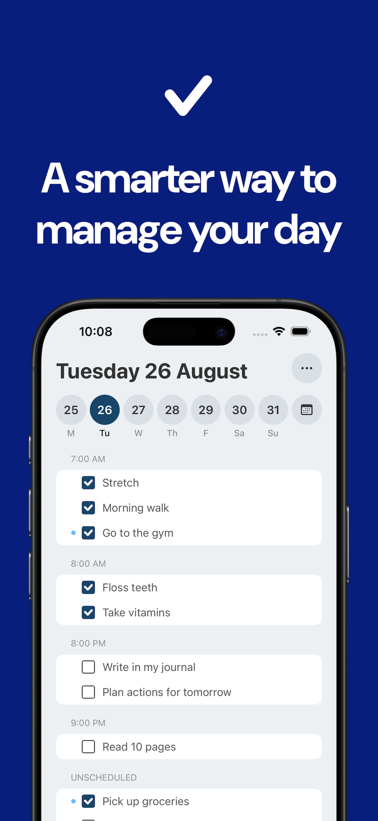 DailyList: Daily To-Do List