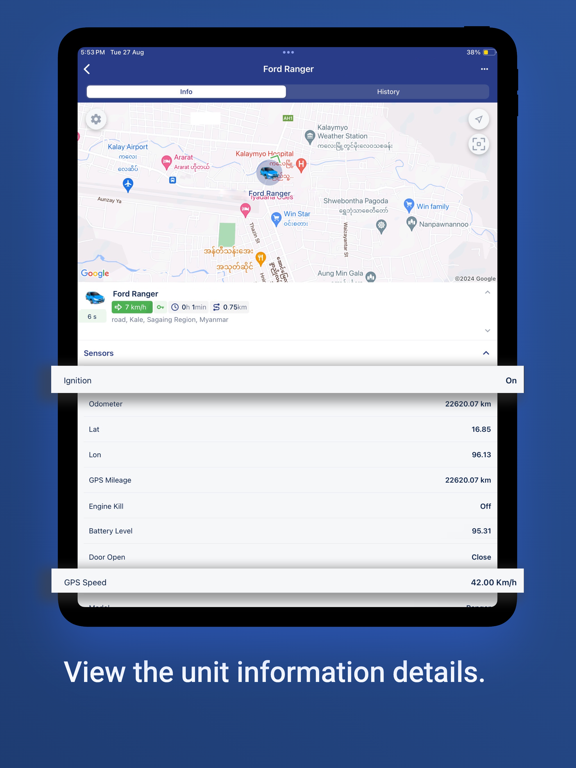 Yoma InnoSights iPad screenshot 6 - Navigation app