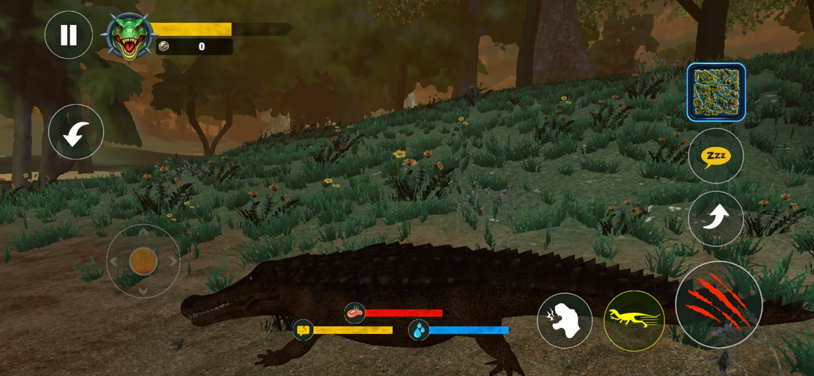 Dino Survival Beasts Simulator screenshot 7