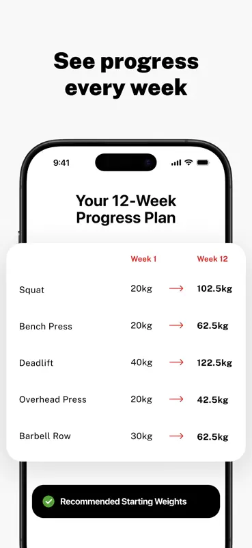 StrongLifts 5x5 Workout Plan screenshot 5 of 10