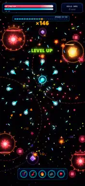 Neon Swarm Evolution screenshot 9