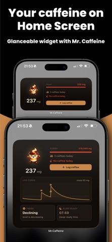 Mr. Caffeine: Coffee Tracker Screenshot 2 of 7