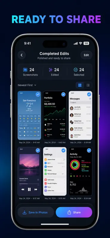 Status Bar Screenshot Editor screenshot 10 of 10